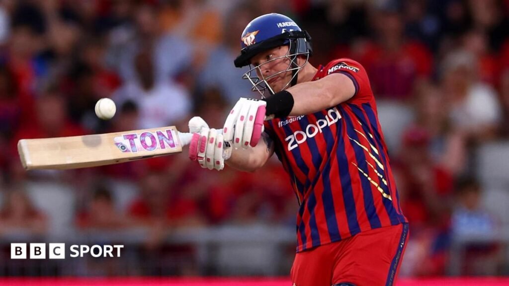 Tim Seifert hits out for Manchester Super Giants