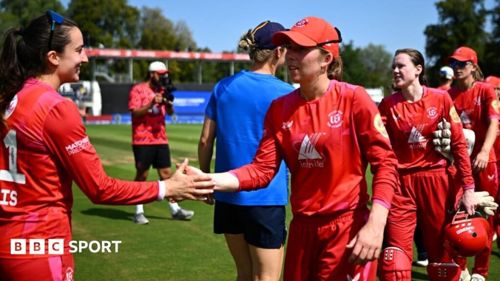 The Hundred Cricket: What next for Welsh Fire? Welsh Fire women shake hands after their final game in 2026