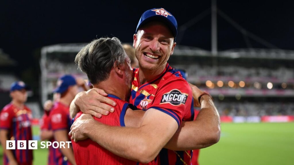 The Hundred final: Manchester Super Giants seal victory over Trent Rockets after Tim Seifert’s 72 BBC Sport microphone and phone