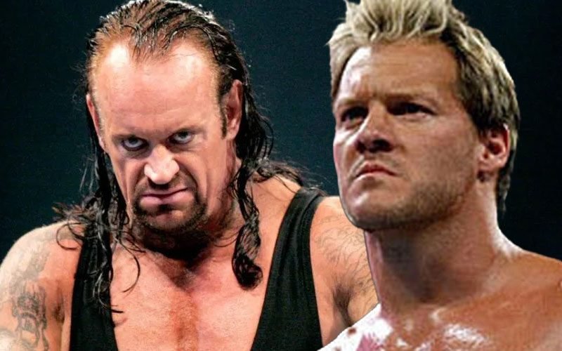 The Undertaker Once Forced Chris Jericho Back to the Ring After Fan Nailed Him With a Battery The Undertaker Once Forced Chris Jericho Back to the Ring After Fan Nailed Him With a Battery