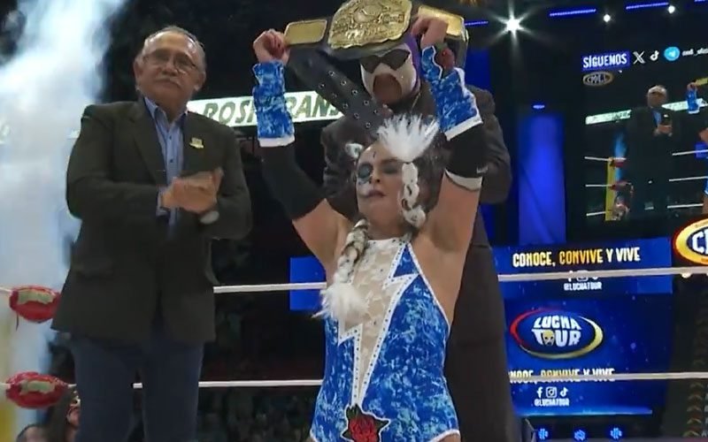 Thunder Rosa Wins CMLL Mexican National Women’s Championship Thunder Rosa Wins CMLL Mexican National Women’s Championship