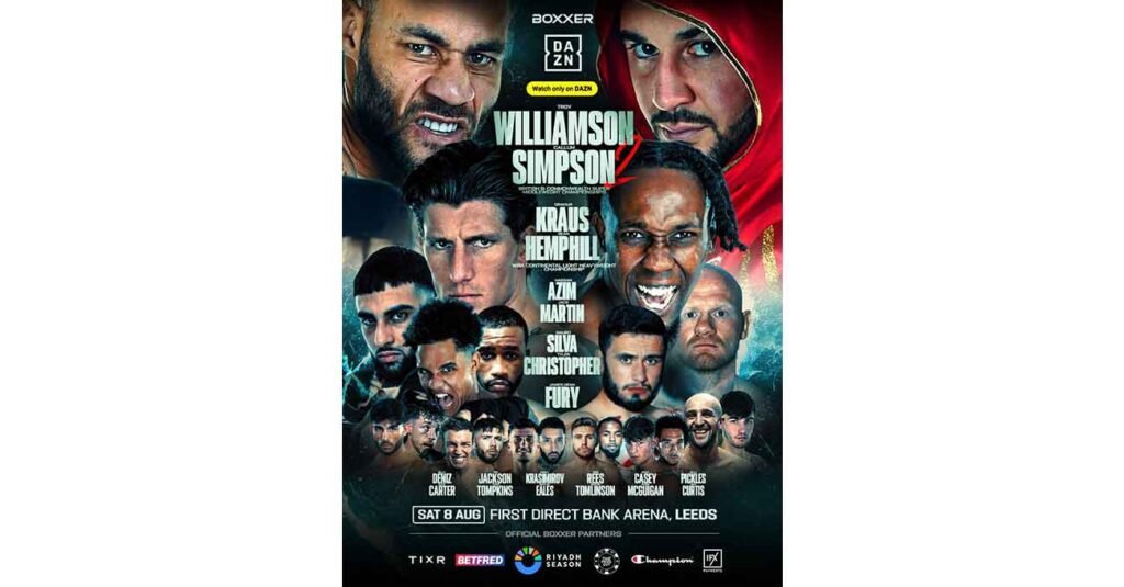 Troy Williamson vs Simpson 2 FULL fight Video & highlights 2026 Troy Williamson vs Callum Simpson 2 full fight video poster 2026-08-08