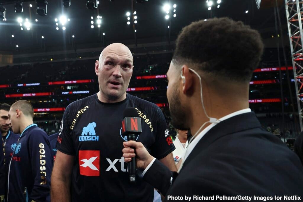 Tyson Fury Could Fight At MSG Without Anthony Joshua Image: Tyson Fury Could Fight At MSG Without Anthony Joshua