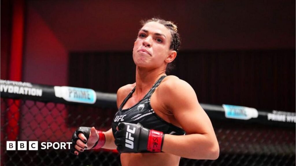 UFC 330: Mackenzie Dern says poker helped her become a UFC champion Mackenzie Dern before her win against Amanda Ribas in January 2025