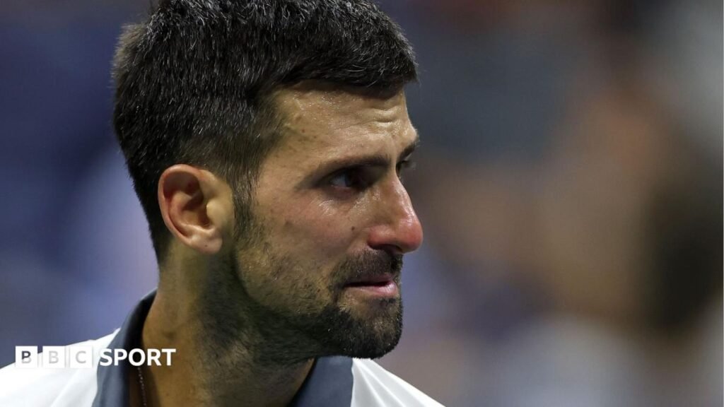 US Open 2026: Novak Djokovic breaks down in tears during difficult loss to Mariano Navone in New York Novak Djokovic cries during his US Open defeat by Mariano Navone