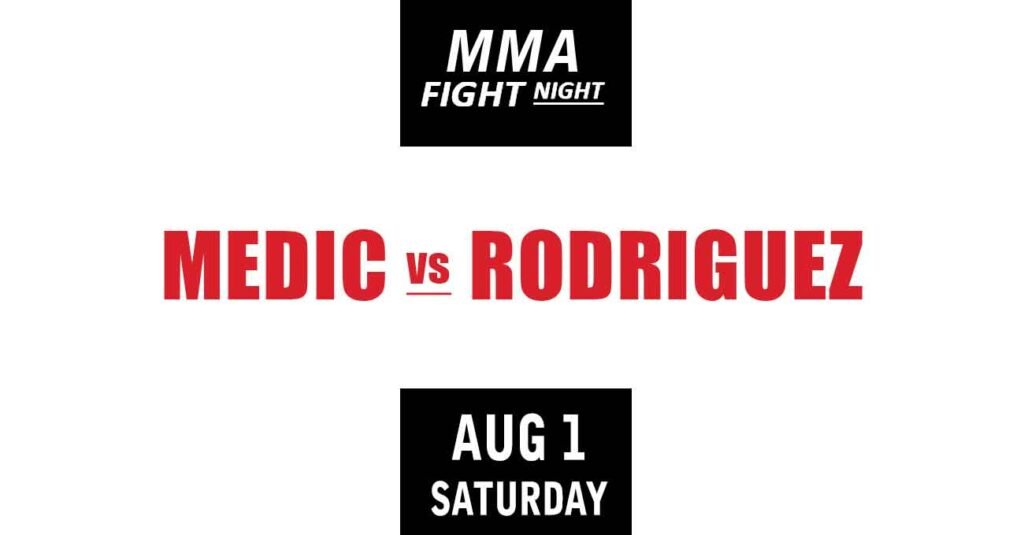 Uros Medic vs Rodriguez Full fight video UFC FN 283 highlights Uros Medic vs Daniel Rodriguez full fight video UFC Fight Night 283 poster by ATBF
