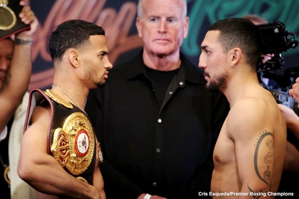 Image: WBA Welterweight Title Clash Rolly Romero vs Teofimo Lopez