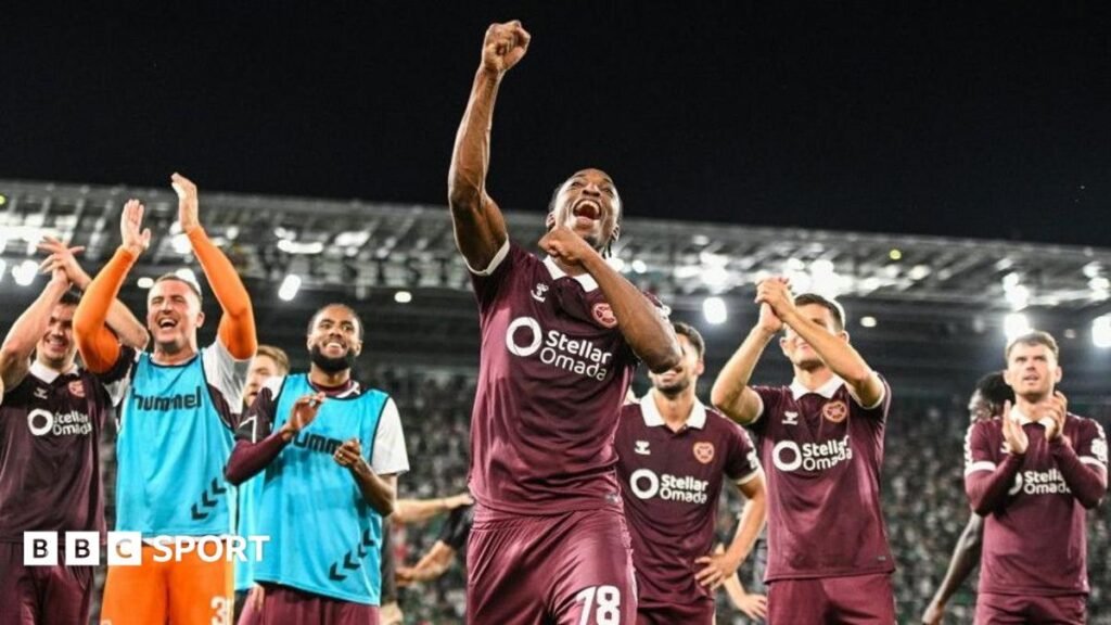 Wouter Vrancken's side come of age as Hearts bid goodnight Rapid Vienna
