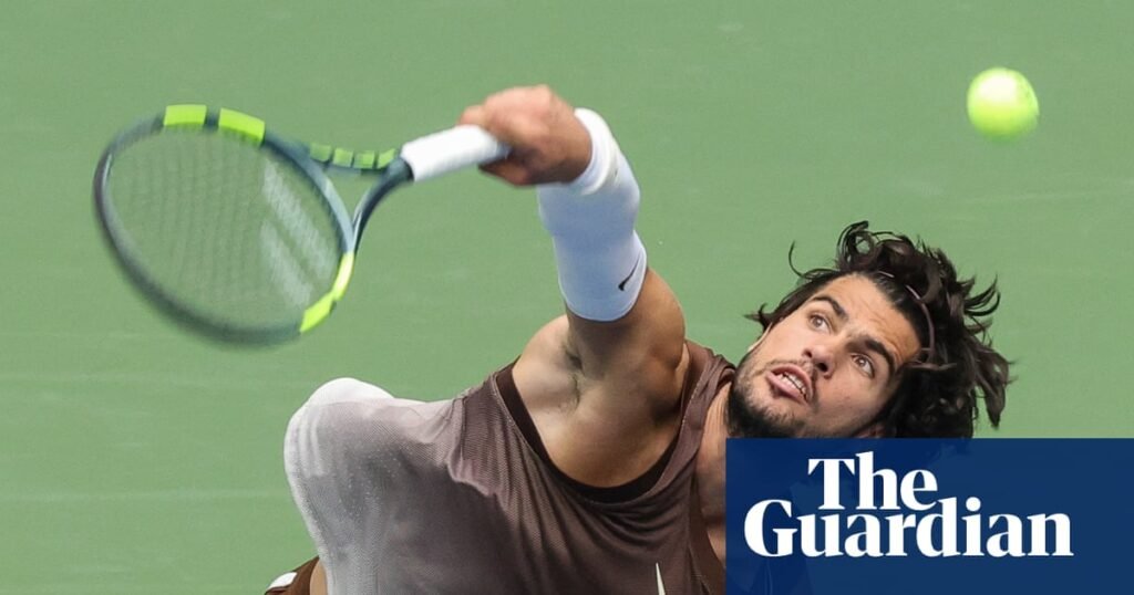 ‘Pain-free’ Alcaraz brushes aside qualifier in US Open return after four months out | US Open Tennis 2026 ‘Pain-free’ Alcaraz brushes aside qualifier in US Open return after four months out | US Open Tennis 2026