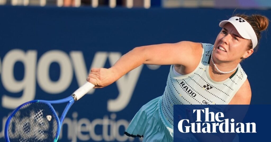 ‘You start all over’: Linda Noskova battles fame and desire after Wimbledon glory | Tennis