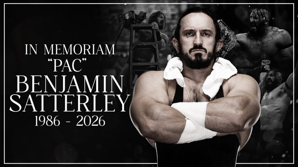 AEW Announces The Sudden Passing Of PAC AEW Announces The Sudden Passing Of PAC