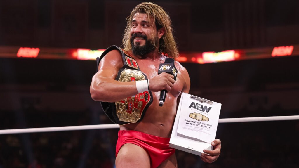AEW National Champion Andrade Fulfills Promised Weekly Title Defense