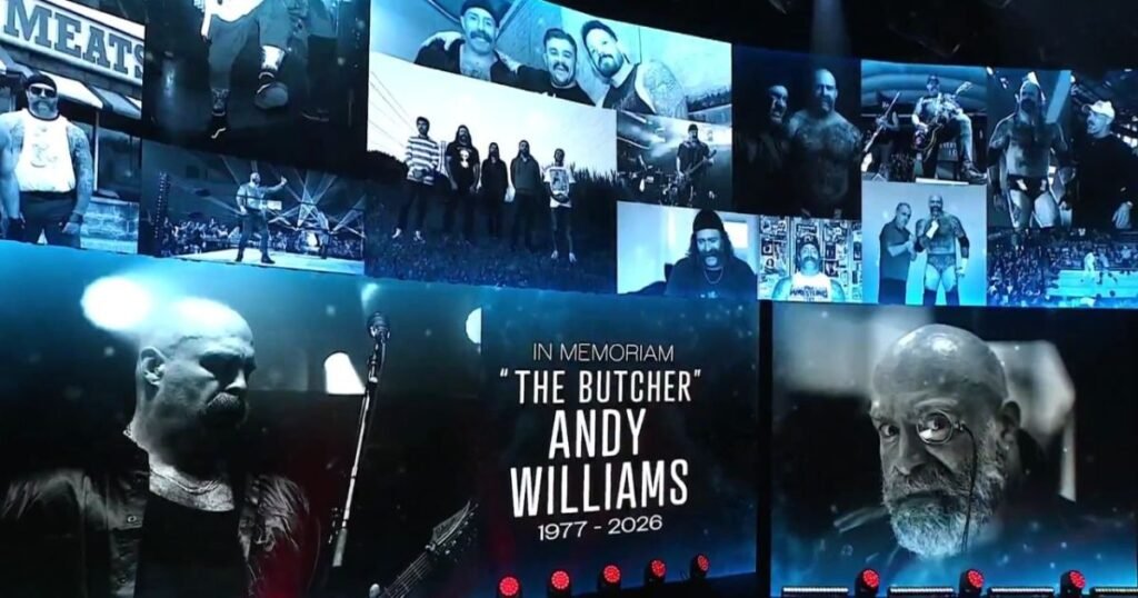 AEW Remembers Andy ‘The Butcher’ Williams With Poignant Dynamite Tribute AEW Remembers Andy ‘The Butcher’ Williams With Poignant Dynamite Tribute