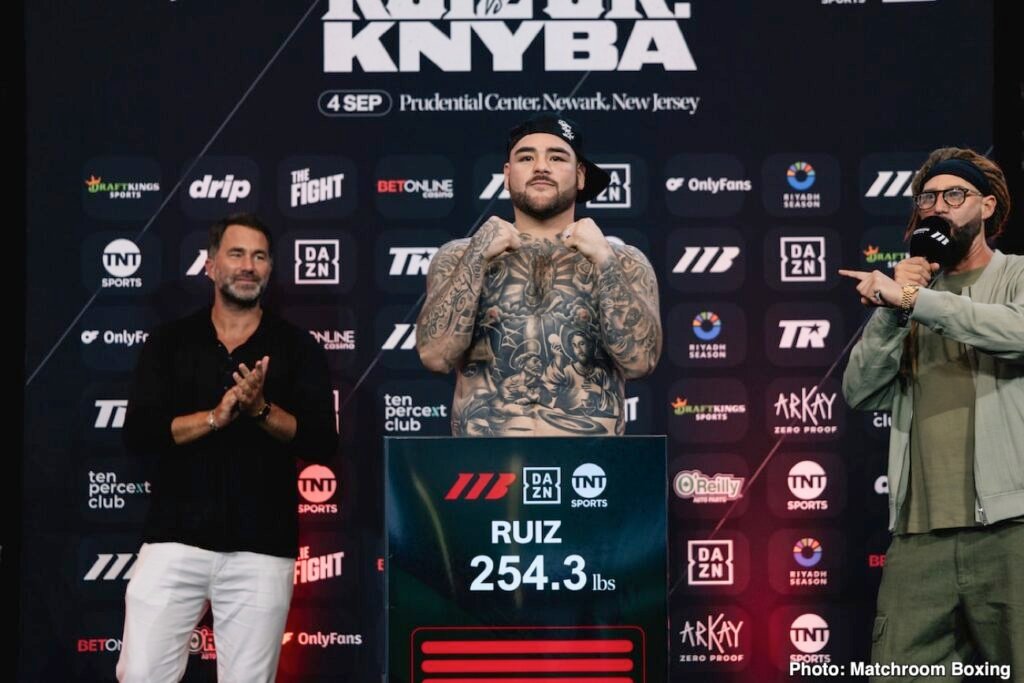 Andy Ruiz Jr vs Damian Knyba Live Results, Highlights And Round-By-Round Updates