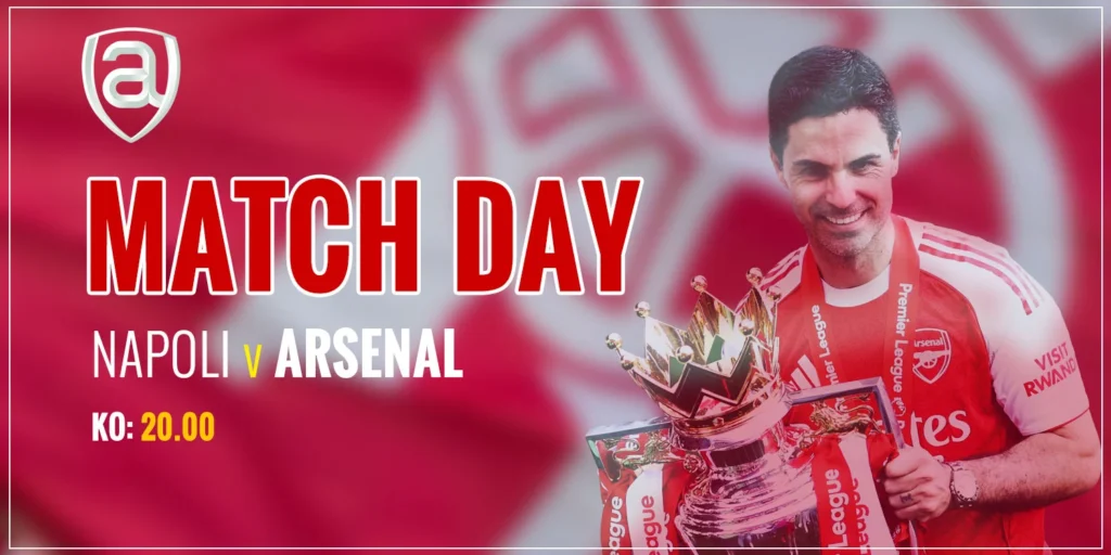 Arsenal's Champions League campaign starts away to Napoli