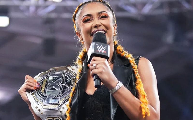 Backstage Reaction to Kelani Jordan’s NXT Women’s Title Win Backstage Reaction to Kelani Jordan’s NXT Women’s Title Win
