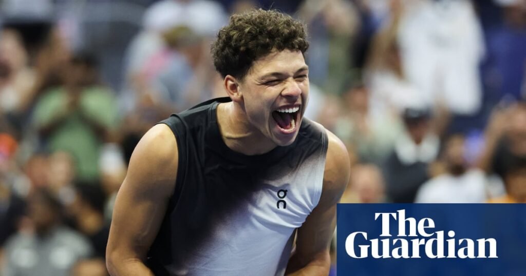 Ben Shelton dethrones Carlos Alcaraz in five-set thriller after latest US Open finish | US Open Tennis 2026 Ben Shelton dethrones Carlos Alcaraz in five-set thriller after latest US Open finish | US Open Tennis 2026