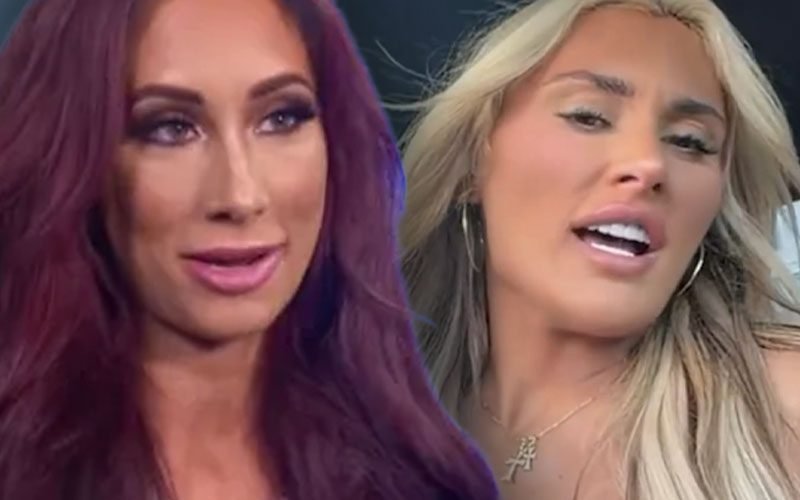 Carmella Clowns Tiffany Stratton Over Money in the Bank Question Carmella Clowns Tiffany Stratton Over Money in the Bank Question