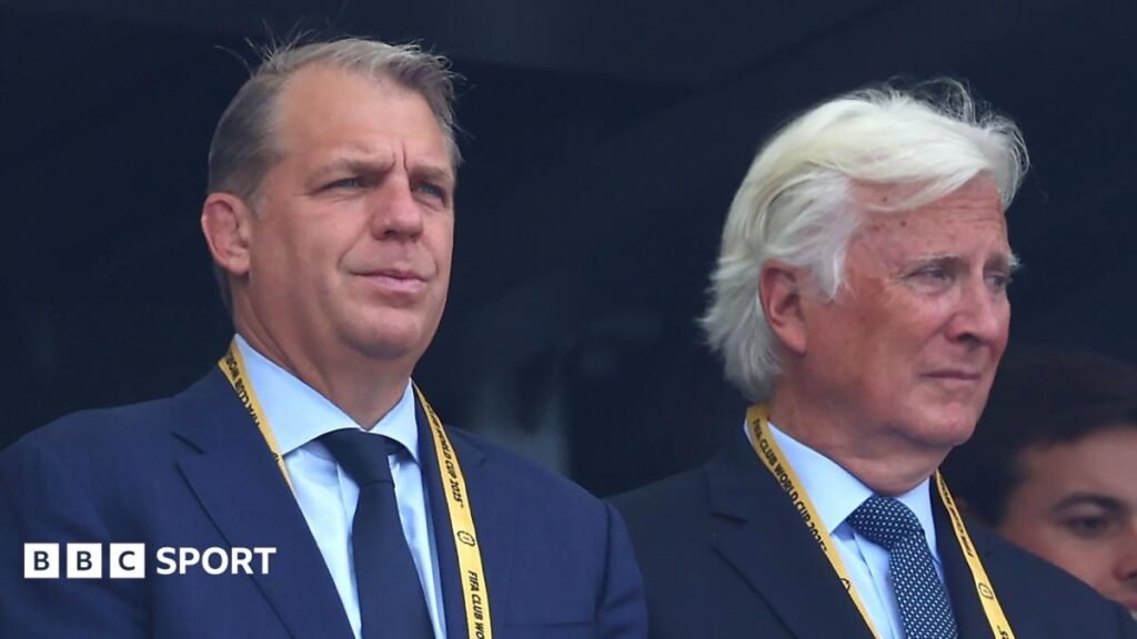 Chelsea: Clearlake Capital acquires full control as Todd Boehly, Mark Walter and Hansjorg Wyss sell stakes Todd Boehly (left) and Mark Walter (right) at the 2025 Fifa Club World Cup final