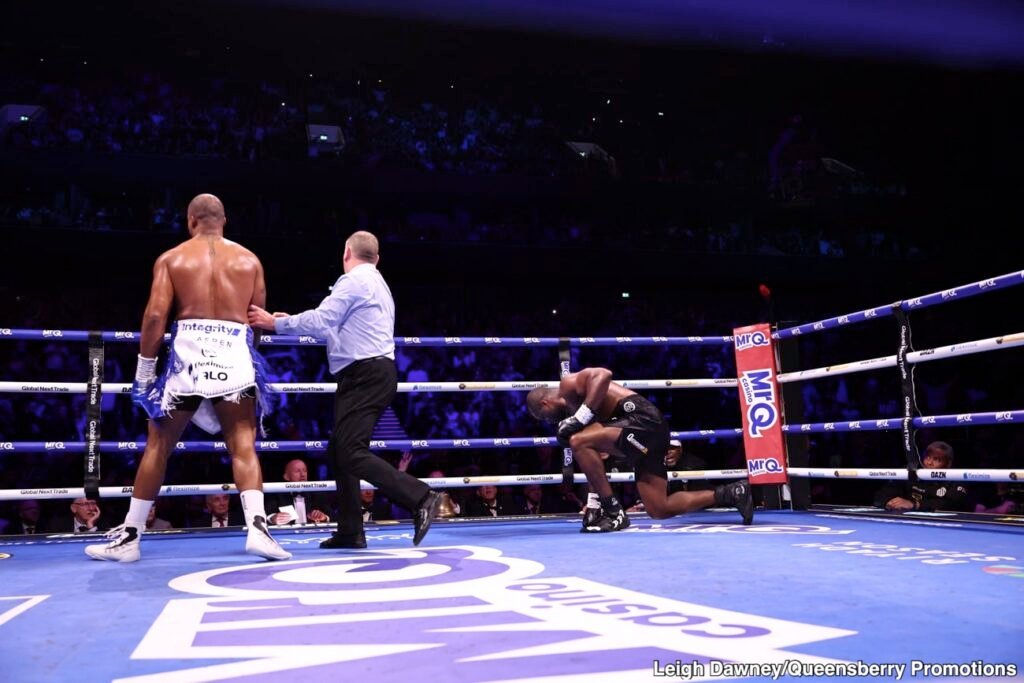 Daniel Dubois Knockdowns Hand Fabio Wardley A Dangerous Illusion Image: Daniel Dubois Knockdowns Hand Fabio Wardley a Dangerous Illusion