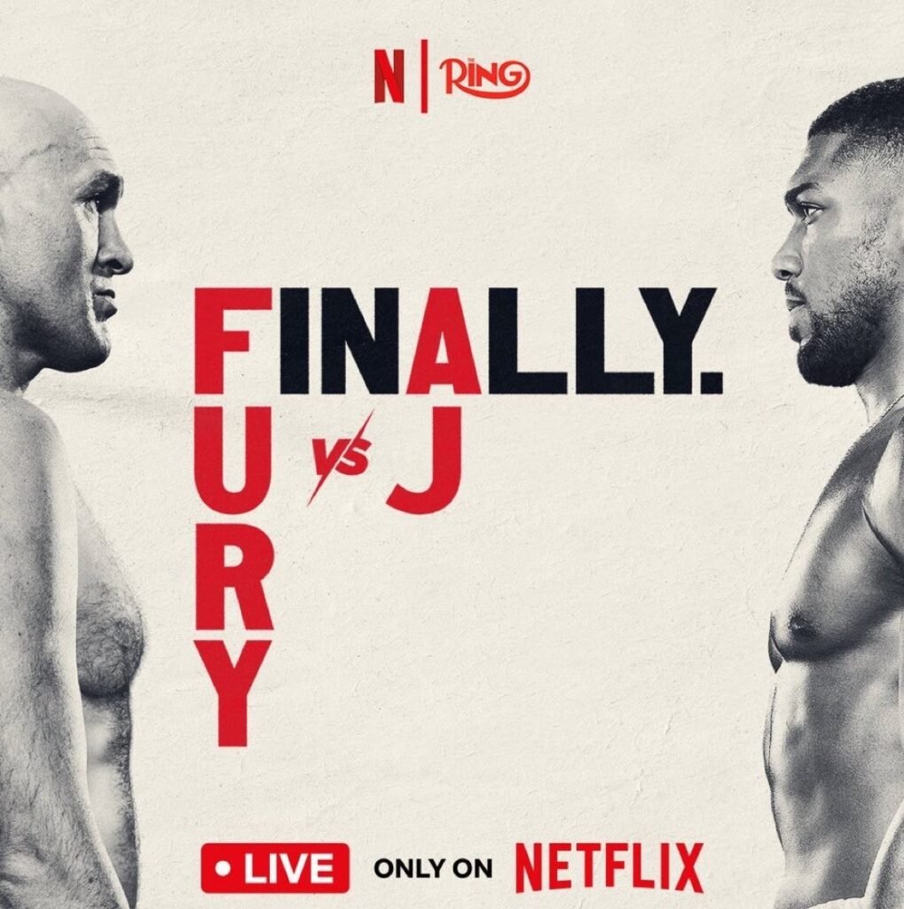 December 11 In Cardiff On Netflix Image: Tyson Fury vs Anthony Joshua Finally Official: December 11 in Cardiff on Netflix