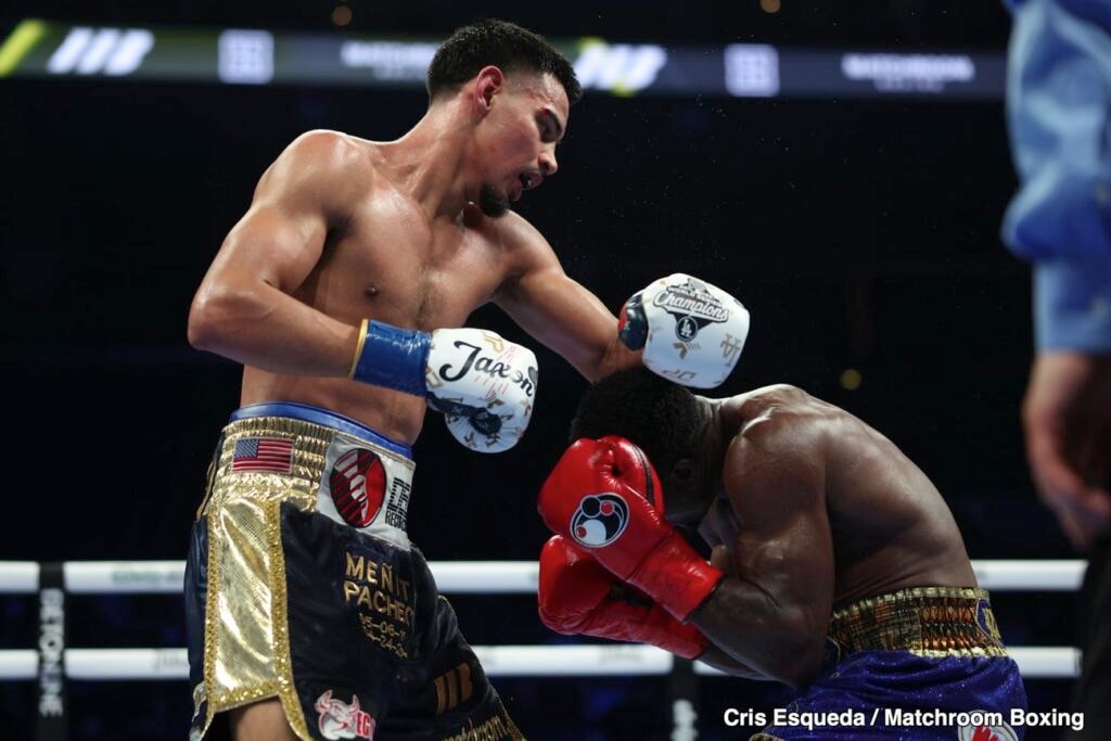 Diego Pacheco Watches Jacob Bank Take WBO Title Chance