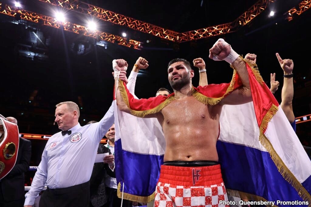 Image: Eddie Hearn Tries to Cut Filip Hrgovic Down