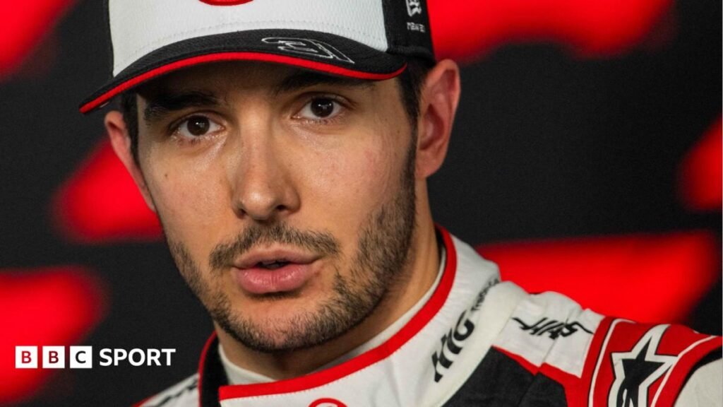 Esteban Ocon to leave Haas putting F1 future in doubt A head and shoulders photo of Esteban Ocon