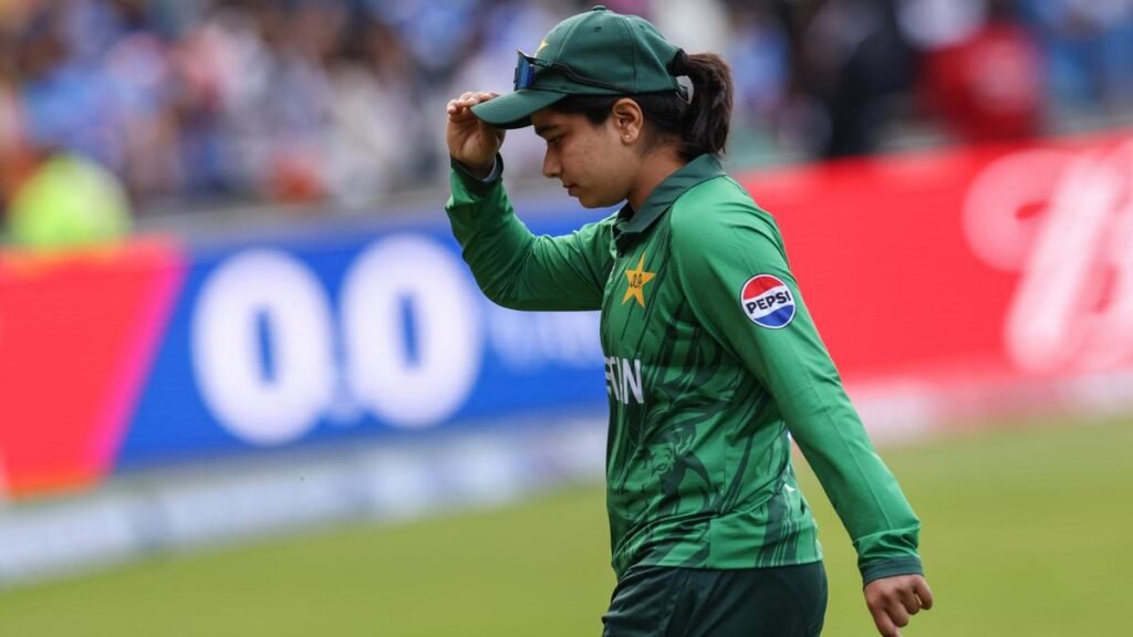 Fatima Sana fined 10 percent of match fees and handed demerit point for Shafali Verma send-off Fatima Sana fined 10 percent of match fees and handed demerit point for Shafali Verma send-off