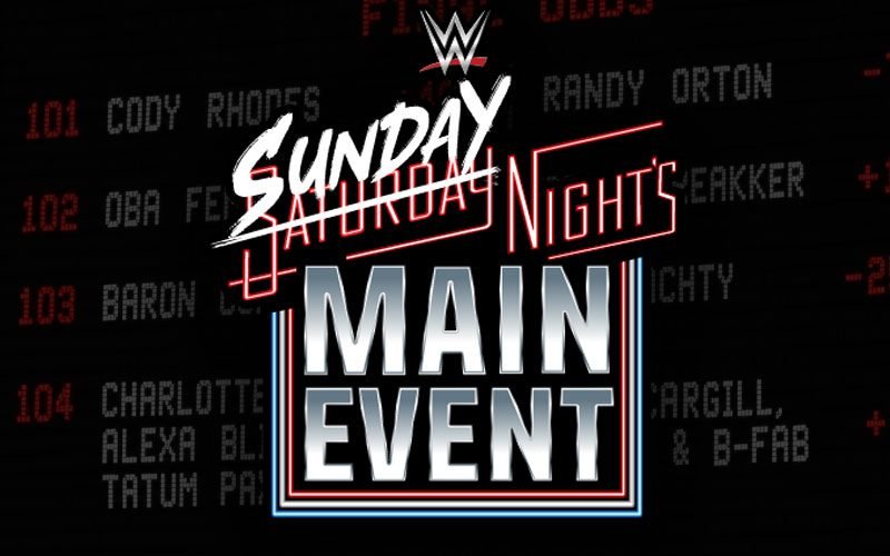 Final WWE Sunday Night’s Main Event Betting Odds Reveal Huge Favorites Final WWE Sunday Night’s Main Event Betting Odds Reveal Huge Favorites