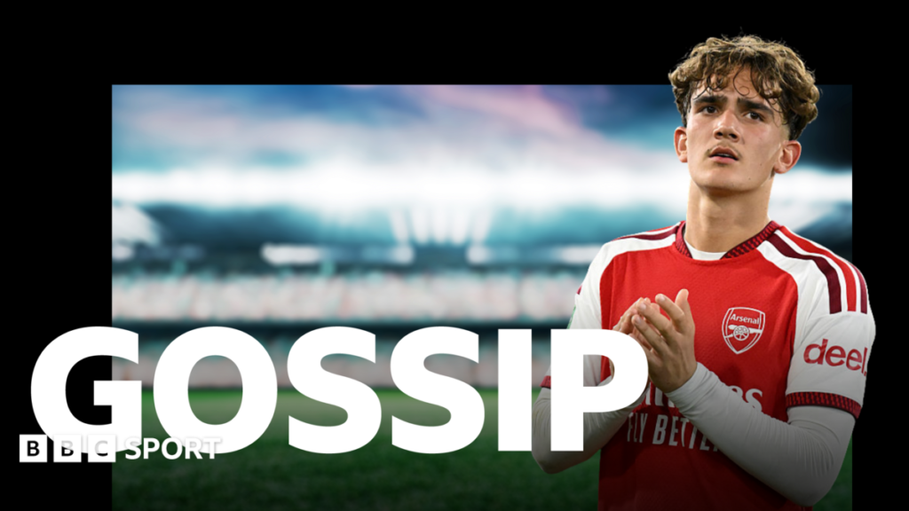 Football gossip: Dowman, Shaw, Ajayi, Weinhandl, Icardi, Rodrygo, Bahoya, Martial A graphic of Premier League players from every team in the division in 2025-26 season, with the Premier League trophy in front of them.