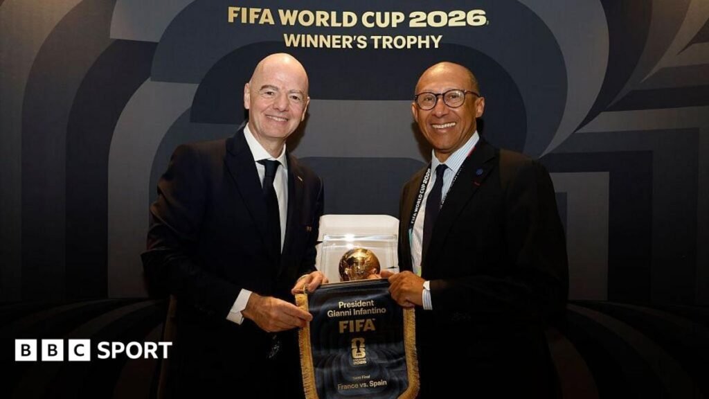 France seeks to transform Fifa after withdrawing Infantino support Gianni Infantino and Philippe Diallo