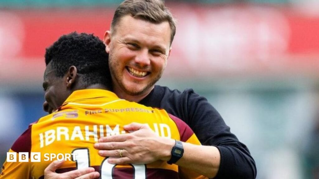 How Motherwell’s blueprint is defying second-season syndrome Alfred Johansson embraces Ibrahim Said
