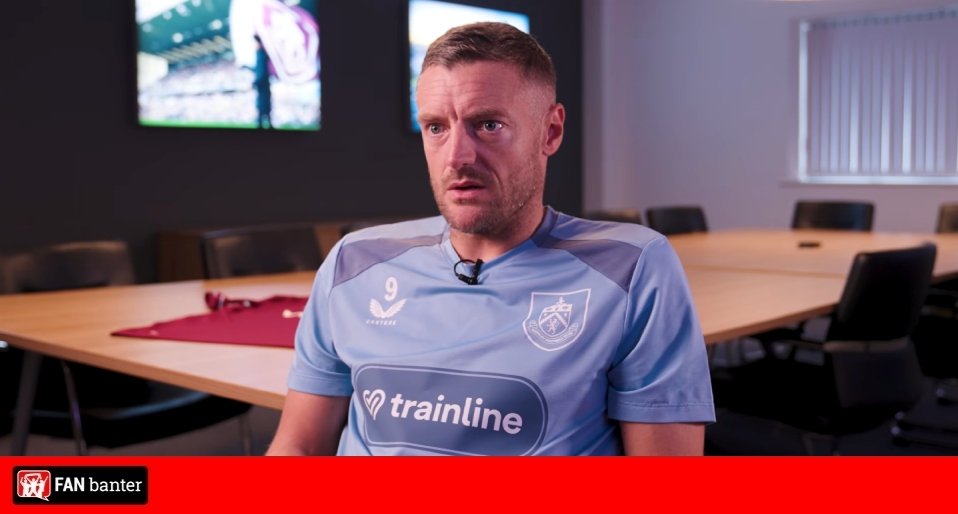 Jamie Vardy gives his sit down first interview on signing for Burnley