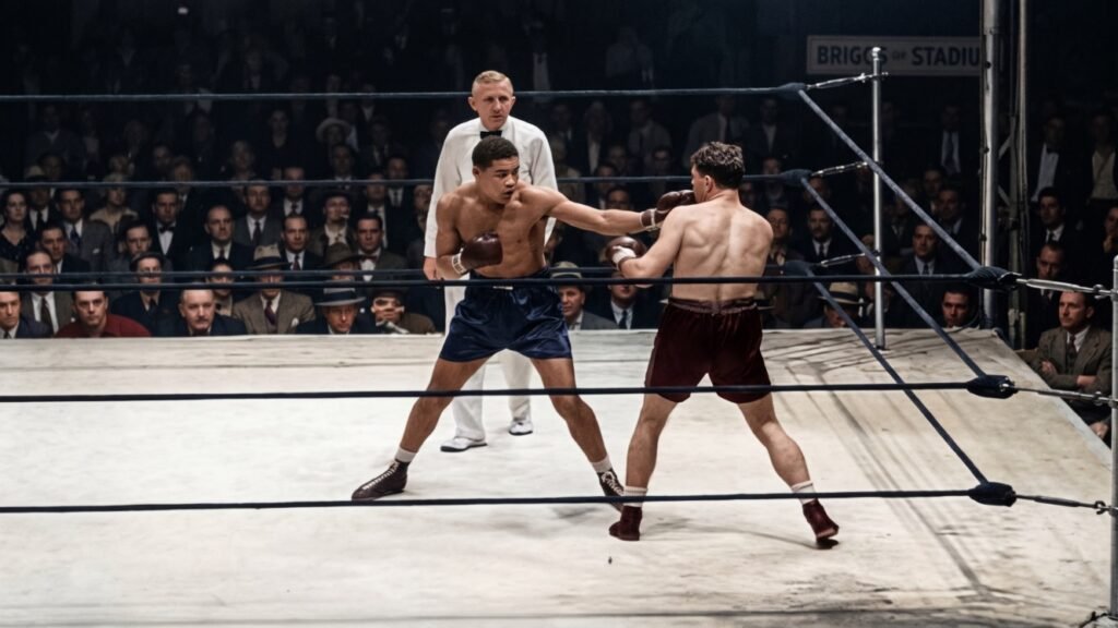 Joe Louis Crushes Bob Pastor In Detroit Rematch Image: Joe Louis Crushes Bob Pastor in Detroit Rematch