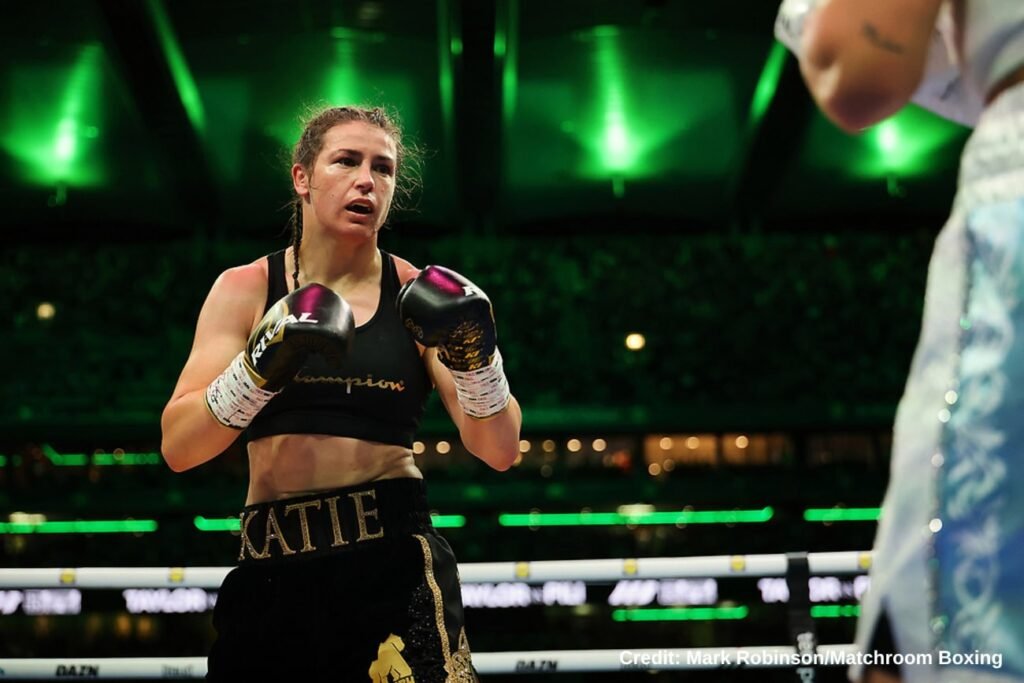 Katie Taylor Defeats Flora Pili! Image: Katie Taylor Defeats Flora Pili!