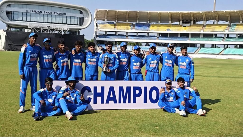 Lakshya Raichandani hits unbeaten 110 as India U-19 completes Australia series sweep