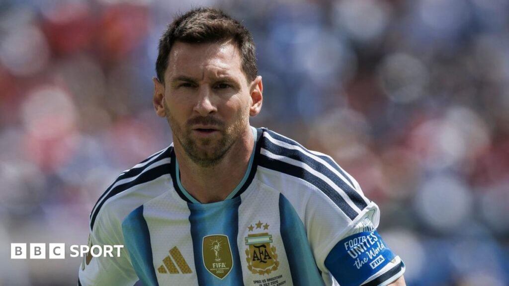 Argentina forward Lionel Messi