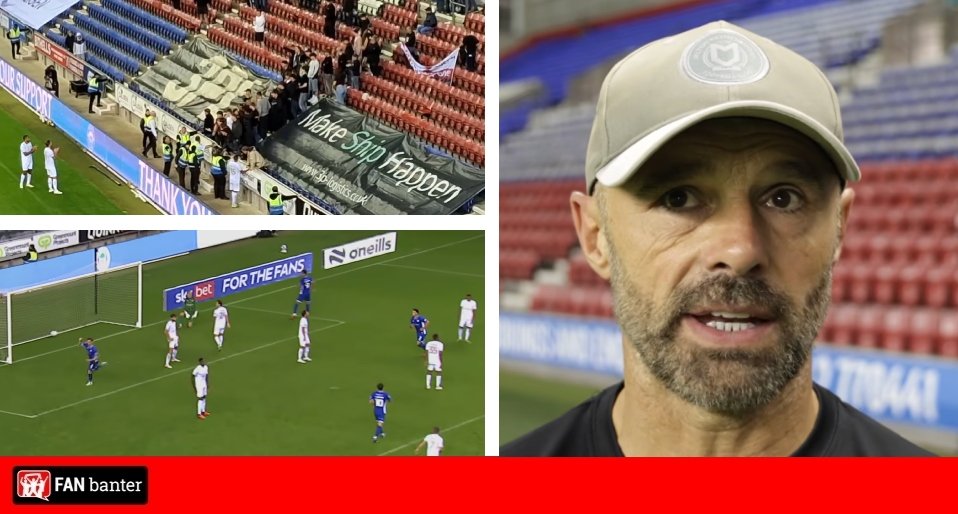 MK Dons fans make their feelings known after winless run extends to four league games MK Dons fans make their feelings known after winless run extends to four league games