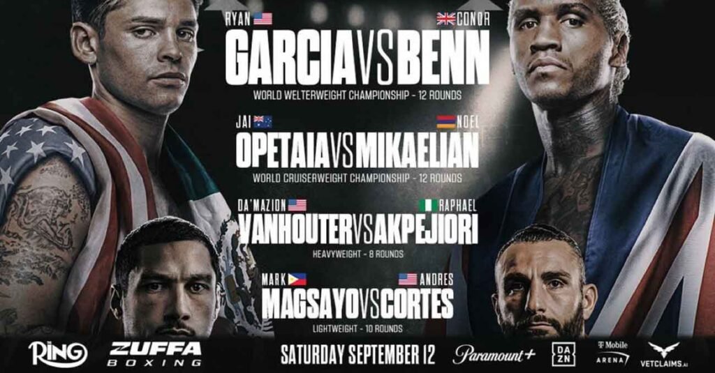Mark Magsayo vs Cortes FULL fight Video & highlights 2026 Ryan Garcia vs Conor Benn full fight video poster 2026-09-12