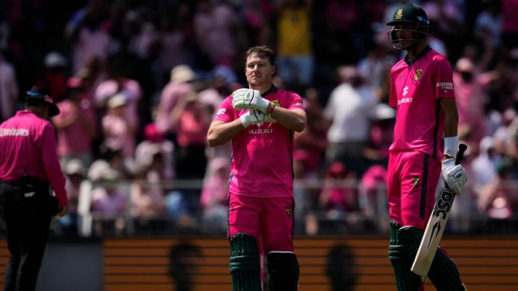 Miller, Bavuma bash Australia as South Africa win ODI series Miller, Bavuma bash Australia as South Africa win ODI series