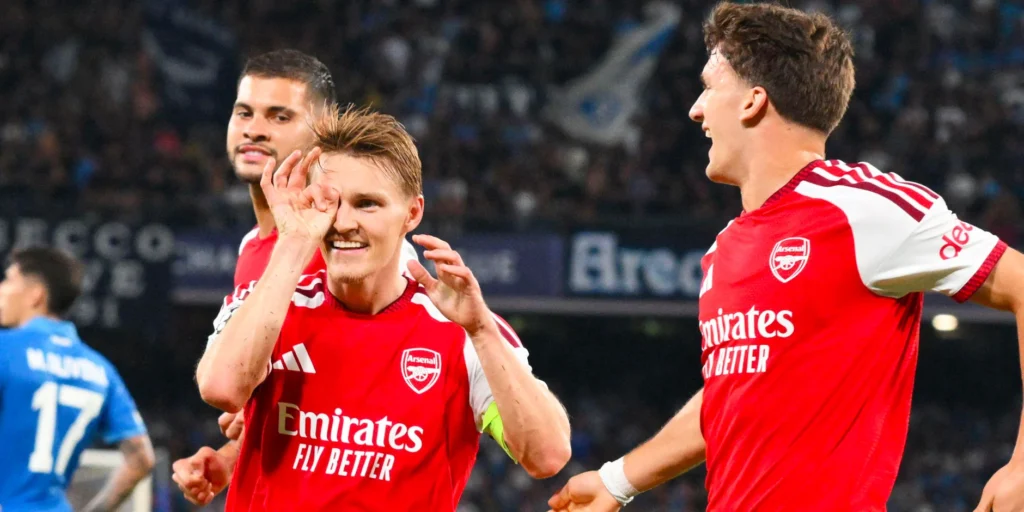 Napoli 0-1 Arsenal: Odegaard impressive and decisive as Gunners win away