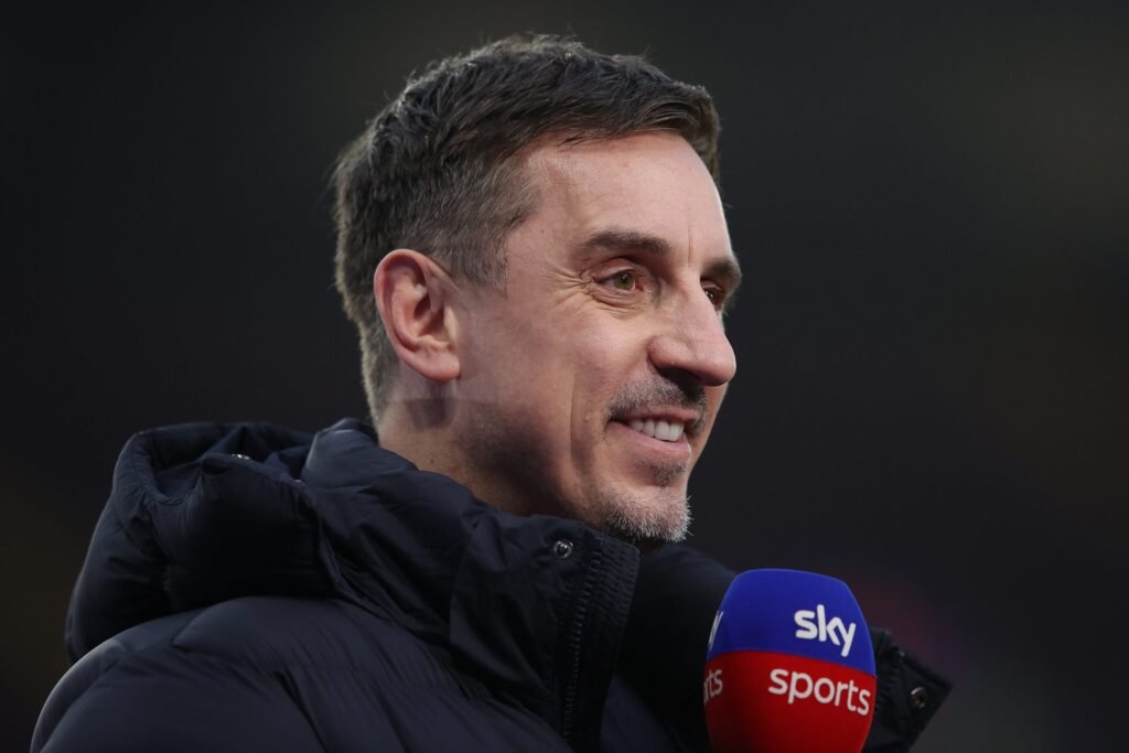Neville predicts Chelsea result against “really aggressive” Arsenal Gary Neville of Sky Sports