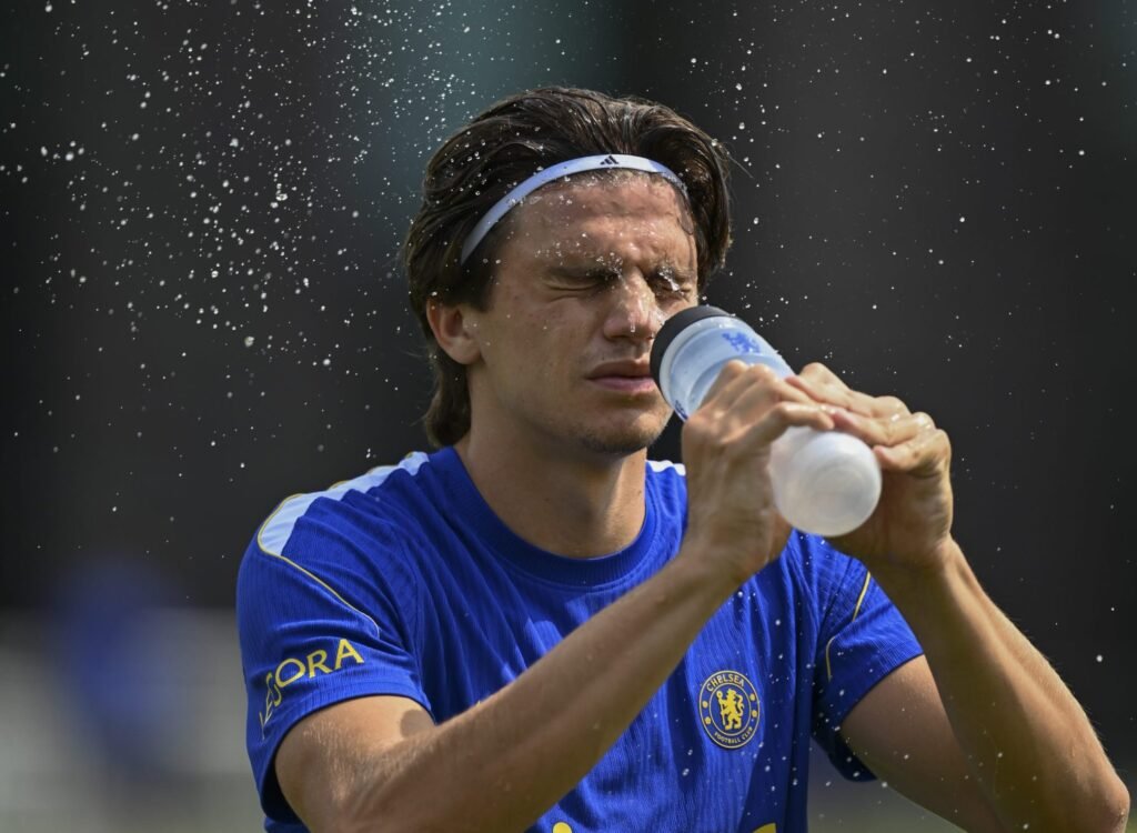 Potential return date for Chelsea summer signing becoming clear Marco Palestra of Chelsea during a training session at Chelsea Training Ground