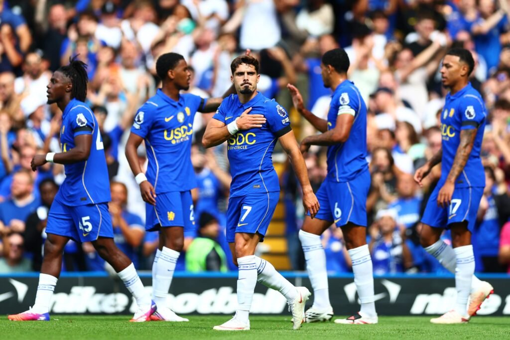 Predicted XI: Xabi Alonso’s favourite team is clear edro Neto of Chelsea celebrates scoring his team’s second goal during the Premier League 2026/27 match between Chelsea FC and Brighton