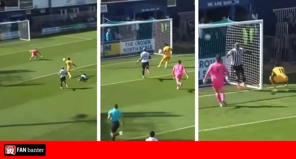 Sam Folarin produces ‘miss of the season’, then Sutton go on to lose 3-0 to Barrow Sam Folarin produces 'miss of the season', then Sutton go on to lose 3-0 to Barrow