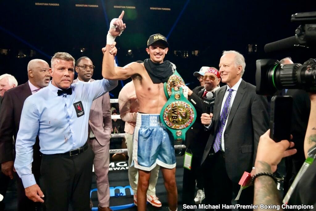 Sebastian Fundora faces a snare against manufactured mandatory Ermal Hadribeaj