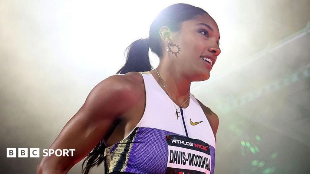 Tara Davis-Woodhall ‘lucky to be alive’ after car crash Tara Davis-Woodhall