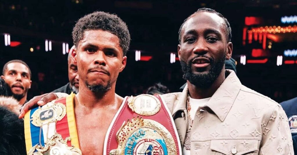 Terence Crawford says he wants Shakur Stevenson to face one man next above all others Terence Crawford says he wants Shakur Stevenson to face one man next above all others