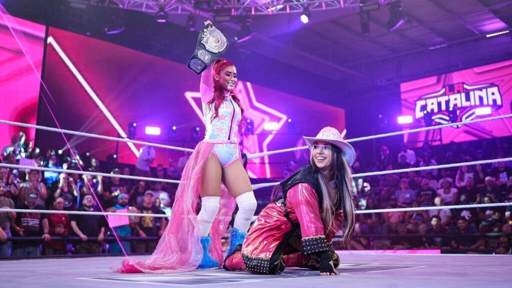 Thea Hail Pins Zaria To Earn A Title Match; Reina Volcan Returns Thea Hail Pins Zaria To Earn A Title Match; Reina Volcan Returns